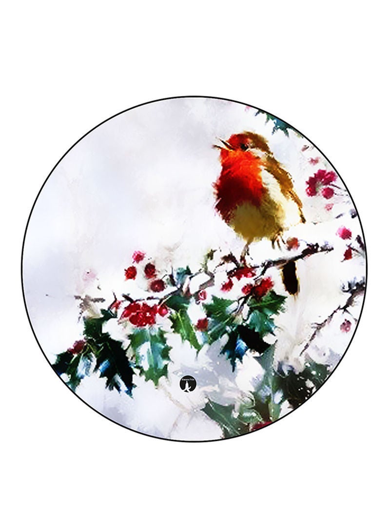Bird Printed Mouse Pad Multicolour