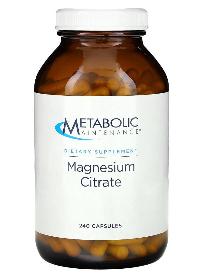 Magnesium Citrate 240 Capsules