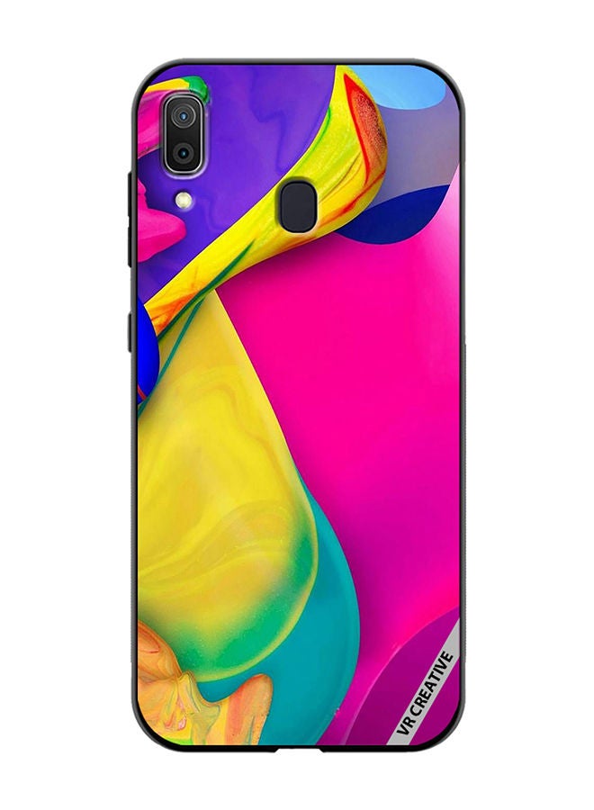 VR CREATIVE Protective Case Cover For Samsung Galaxy A30 Design Multicolour - Image 1