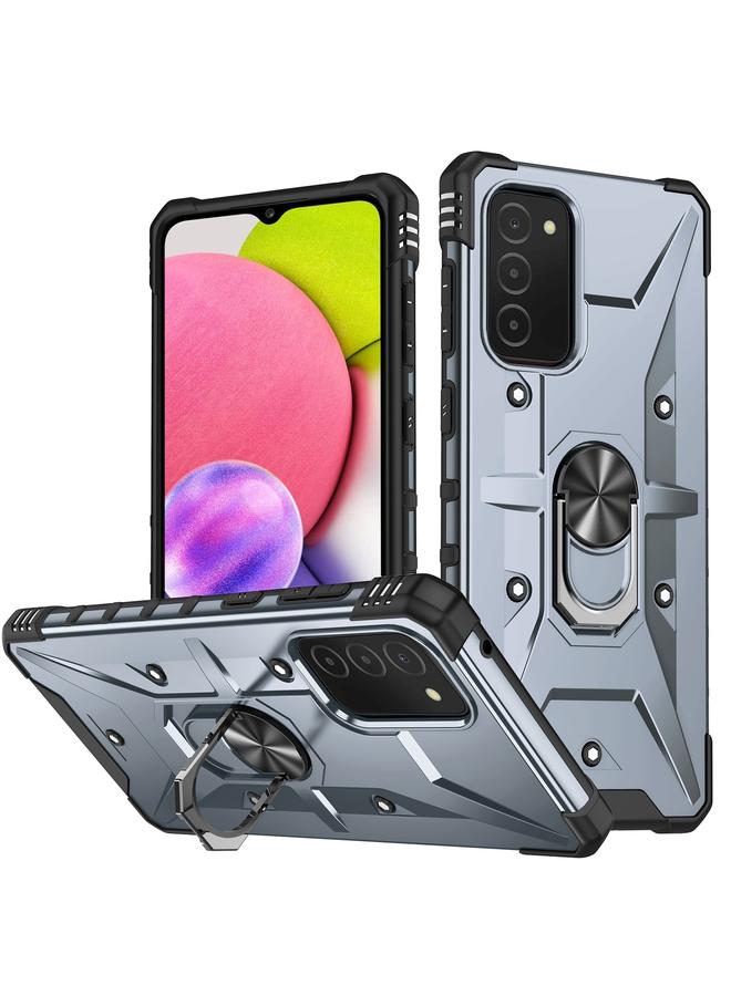 اس-توب جراب لهاتف Samsung Galaxy A03s مقاس 165.8 مم مع حامل حلقي أمريكي - Image 1