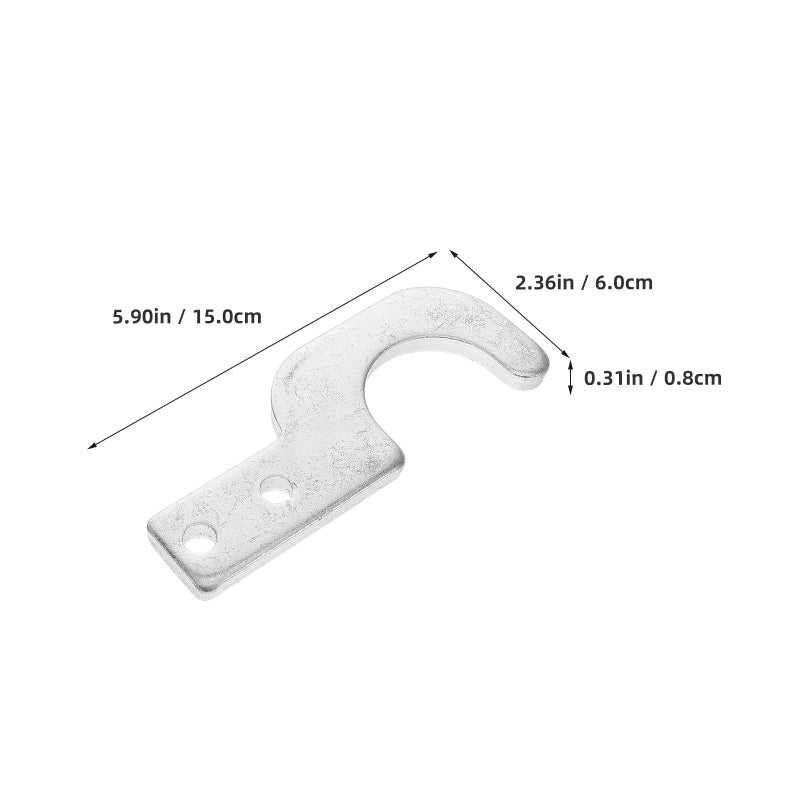 Heavy Duty Scaffold Plank Support Clamps with Locking Rivet Hooks for Construction and Renovation - Image 3