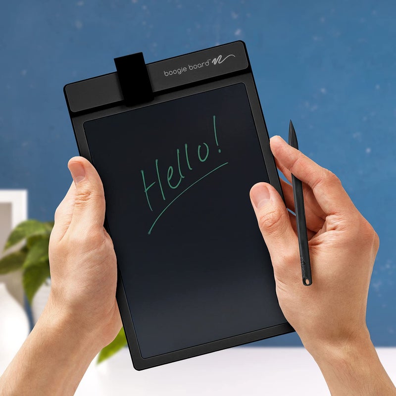 Boogie Board Basics Reusable Writing Pad - Digital Drawing Tablet, LCD Writing Pad with Instant Erase, Includes Stylus Pen - Image 5