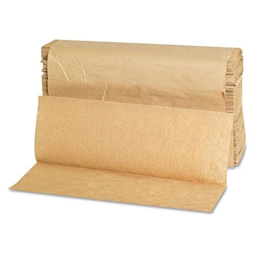 GEN 1508 Folded Paper Towels Multifold 9 x 9 920 Natural 250 Towels per Pack Case of 16 Packs - Image 5