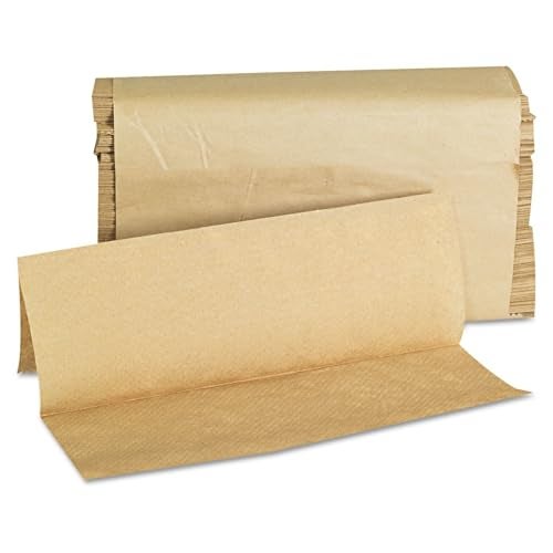 GEN 1508 Folded Paper Towels Multifold 9 x 9 920 Natural 250 Towels per Pack Case of 16 Packs - Image 2