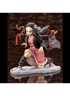 Trunkin Trunkin Demon Slayer Nezuko Art Figure Statue | Anime Kimetsu no Yaiba PVC Action Figurine 15CM Collectible Toy  - Image 3