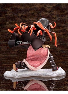 Trunkin Trunkin Demon Slayer Nezuko Art Figure Statue | Anime Kimetsu no Yaiba PVC Action Figurine 15CM Collectible Toy  - Image 2