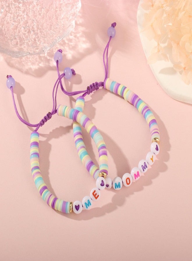 AULSIEY First Day of Kindergarten Bracelet Mommy and Me,Back to School Outfits for Girls,First Day of School Pre K Preschool Bracelet Mommy and Me,Matching Bracelets Back to School Pre K Stuff (Mommy Pre K) - Image 3