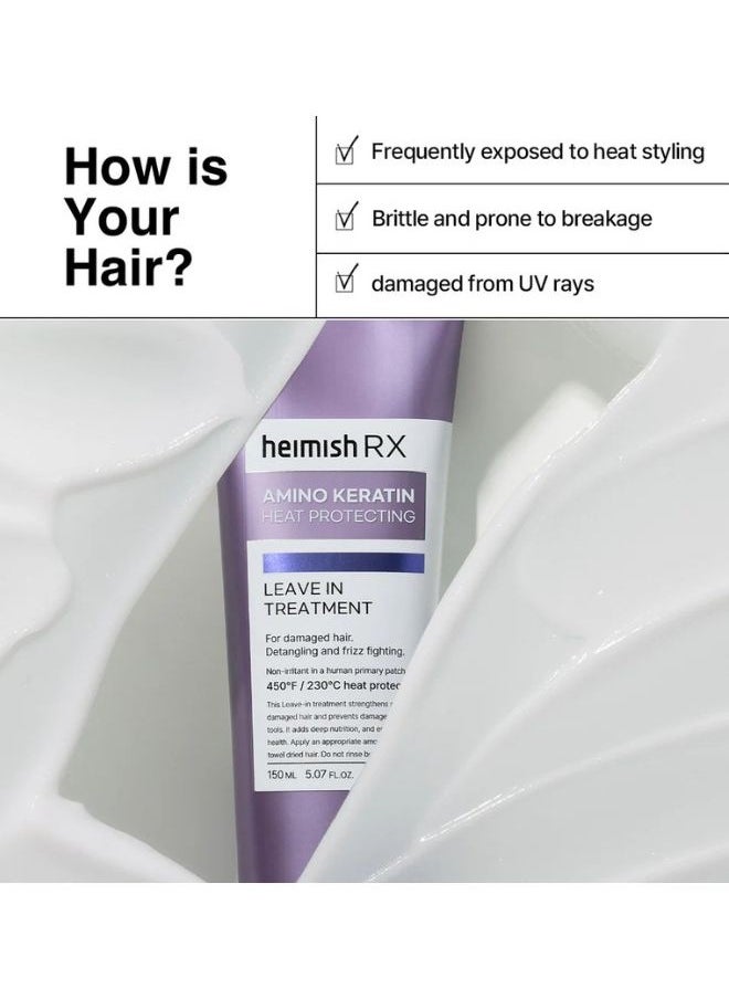 Heimish RX Amino Keratin Heat Protecting Leave In Treatment 150ml  - Image 3