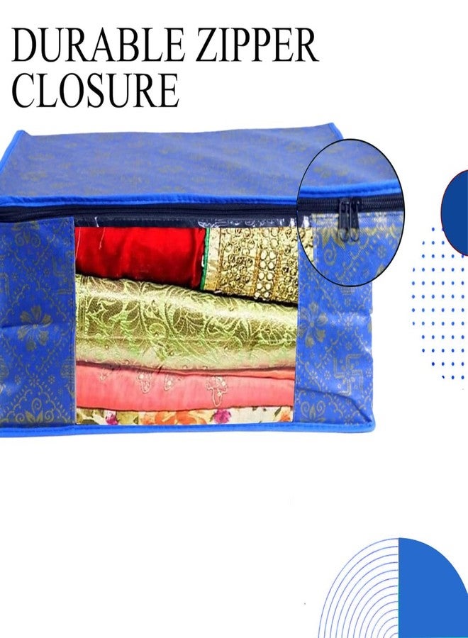 Shaping Fabric Garment Cover Non-Woven 90 GSM with Transparent Window & Double Metal Zipper – Pack of 1 | Dustproof Clothes Storage Bag for Sarees, Suits, Jackets, Shirts SCXLRL1582493517524148524590 - Image 5