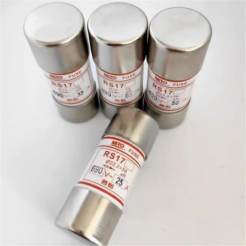 10 قطعة RS17 22x58 مم 63 أمبير قاعدة محول أنبوب فيوز سريع الانصهار RT14 63 RT18 125 AM4 - Image 5