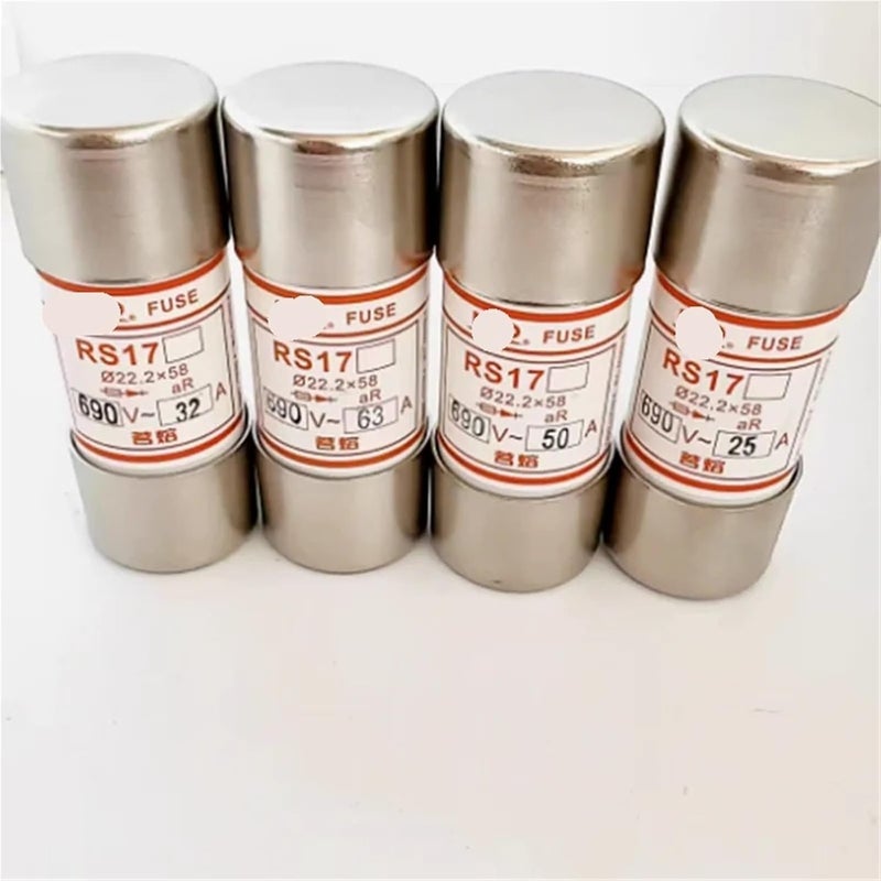 10 قطعة RS17 22x58 مم 63 أمبير قاعدة محول أنبوب فيوز سريع الانصهار RT14 63 RT18 125 AM4 - Image 4