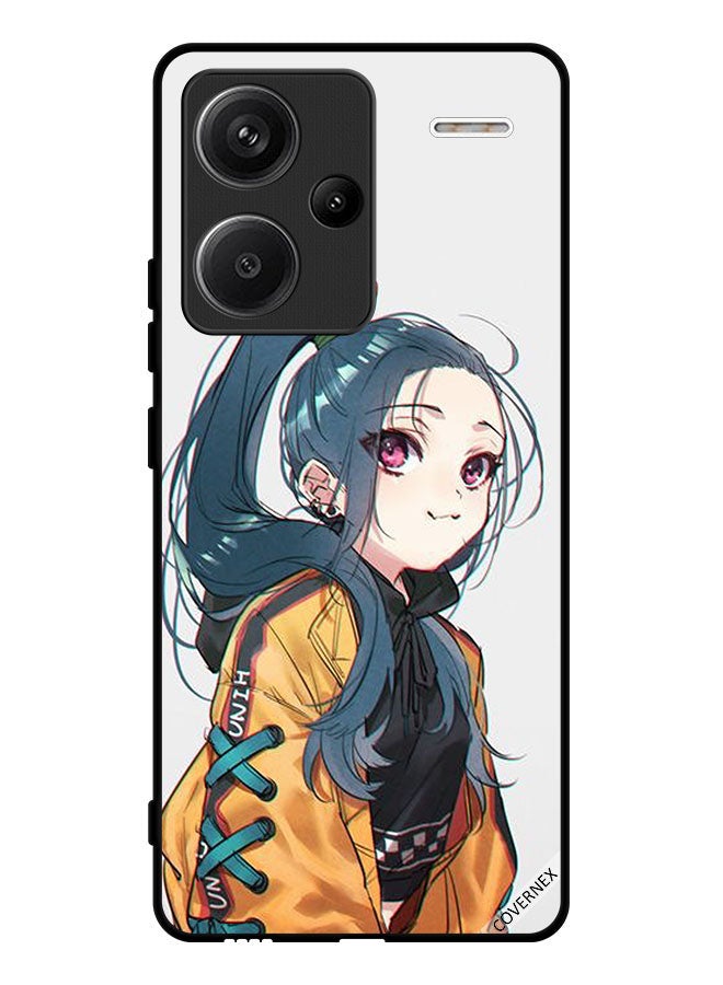 Covernex Protective Case Cover For Xiaomi Redmi Note 13 Pro Plus Cute Girl Feeling Cold - Image 1