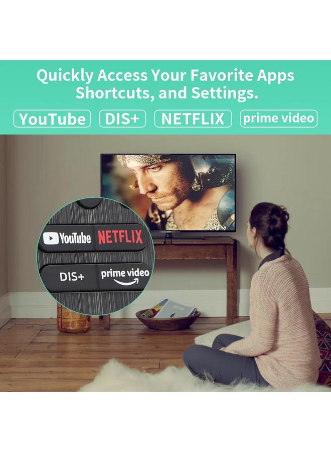 Hellobox RMF-TX800U Remote Control for Sony Bravia TV with Voice Control, Remote for TV XR/XBR/KD/K Series 4K LED OLED Google/Android TVs - Image 3