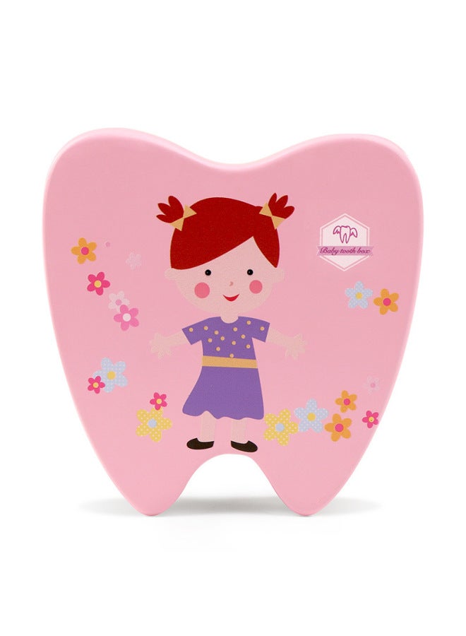 Children's Deciduous Teeth Box Teeth Collection Box Storage Box Baby's Replacement Deciduous Teeth Commemorative Box-Color:Blue Zodiac Mouse  - Image 3