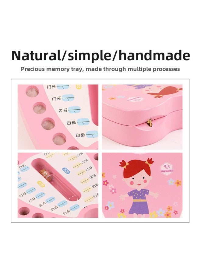 Children's Deciduous Teeth Box Teeth Collection Box Storage Box Baby's Replacement Deciduous Teeth Commemorative Box-Color:Blue Zodiac Mouse  - Image 5