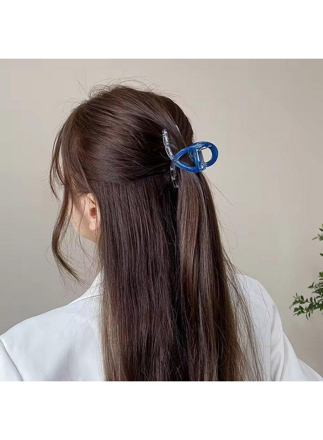 Radhya Accessories 4 pcs Bofeini Hair Claws for Women Hair clutchers clawclips for Girls Plastic hair Clips, Hair Accessories for Women Girls Gift (Set 2) - Image 1