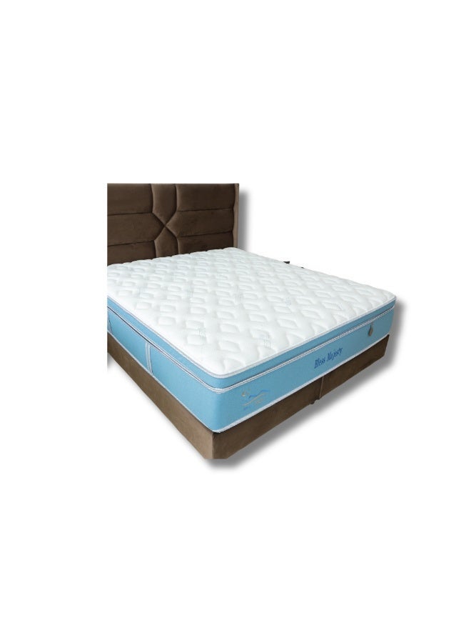Bless Night Majesty BT 32CM 5-Zone Pocket Spring Mattress – Latex & Gel Memory Foam, Orthopedic Support, Motion Isolation Luxury Bed Mattress - Image 3