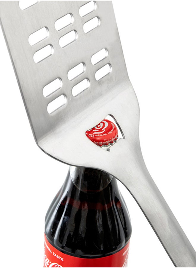 AL SANIDI Dwar AL-Saada Spoon, Silver, Size 10*45 Cm  - Image 4