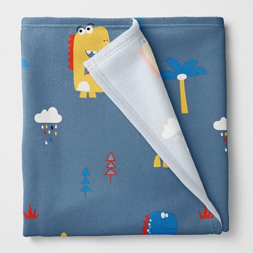 1ST STEP All Season Baby Blanket (Dino, 70 X 100 cms) - Image 5