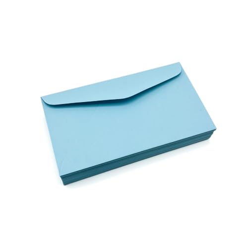 Limited Papers (TM) #6 3/4 Regular Envelope - Pastel - 24# (3 5/8 x 6 1/2) - Business Series (Blue, 500) - Image 5