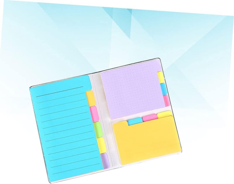 DOITOOL Colorful Fun Notes Pad Sticker Cute Notes Stationery Self Removable Tabs Transparent Sticky - Image 3