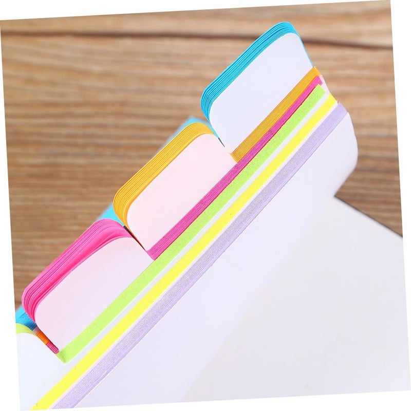 DOITOOL Colorful Fun Notes Pad Sticker Cute Notes Stationery Self Removable Tabs Transparent Sticky - Image 2