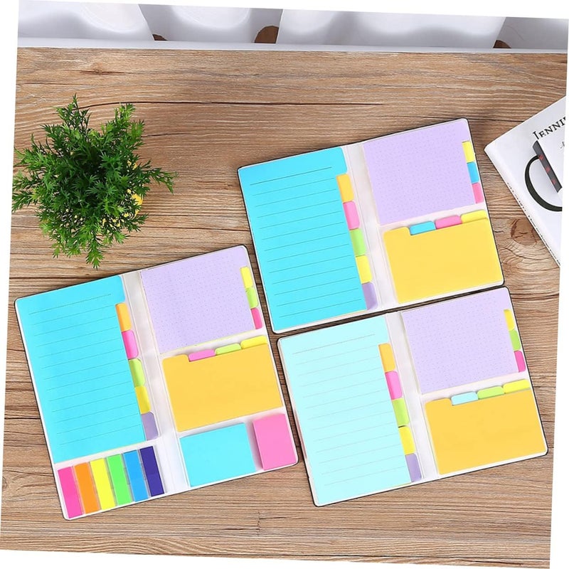 DOITOOL Colorful Fun Notes Pad Sticker Cute Notes Stationery Self Removable Tabs Transparent Sticky - Image 5