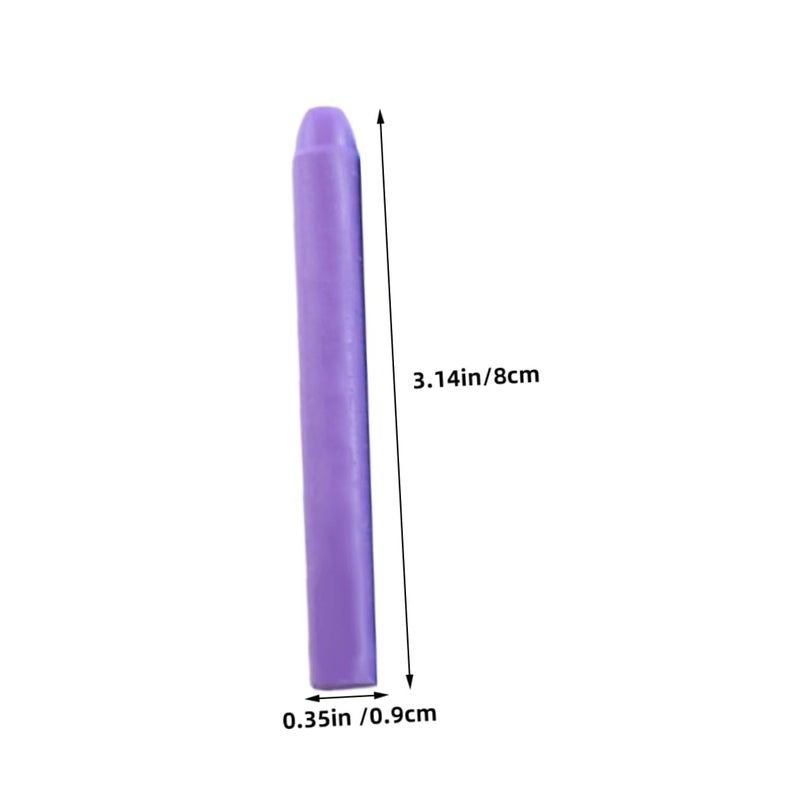12 Washable Sidewalk Chalks Bright Colors Portable For Outdoor Drawing Classroom Blackboard - Image 3