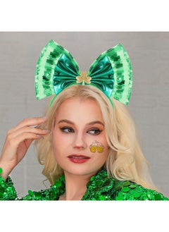 St Patrick'S Day Headbands Green Bow Hair Hoop Shamrock Hair Band Festival Party Hair Accessories For Women And Girls(2Pcs) - pzsku/ZE0AC542FBEDE732023A7Z/45/_/1718643843/f42f2be5-b169-424f-85e7-bfddfbf20f52