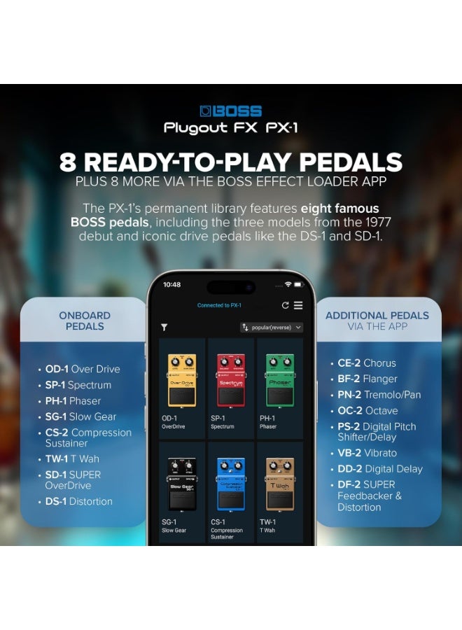 Boss PX-1 Plugout FX Pedal - Image 4