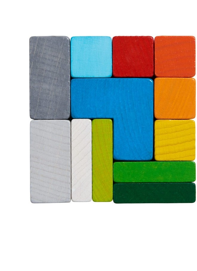 HABA HABA Chromatix Wooden Blocks - 19 Piece Building Block Set - for Children Ages 3+  - Image 3
