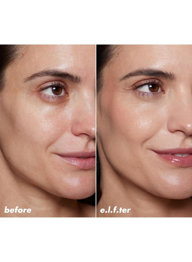 elf Halo Glow Skin Tint SPF 50, Tinted Moisturizer For Light, Creates A Natural Glow, 6 Light Cool - Image 2