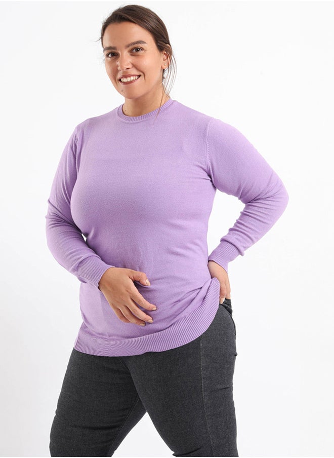 Clue Knitted Crew Neck Pullover  - Image 2