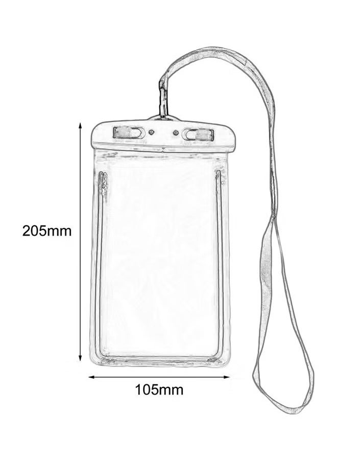 Trendify Waterproof Phone Pouch with Neck Strap – Universal Mobile Case for Swimming, Surfing, Beach & Water Sports – Touchscreen Friendly & Secure Seal Bag  - Image 3