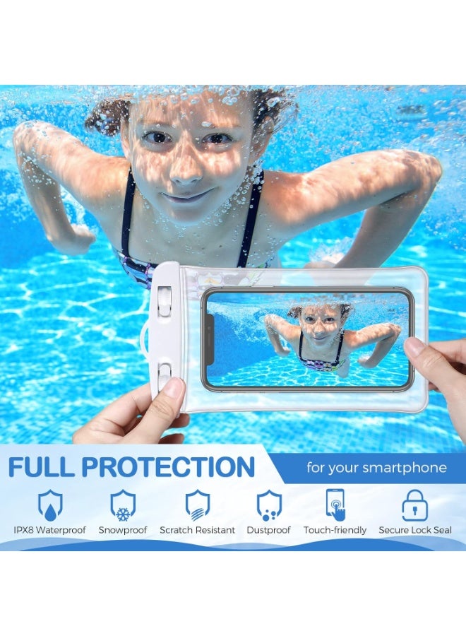 Trendify Mobile Waterproof Case with Touchscreen Functionality – Universal Waterproof Pouch with Neck Strap & Cellphone Dry Bag for Drift, Diving, Swimming – Waterproof Cell Phone Case Bag Fits All Smart Cellphones Up to 7” – Floating, Beach & Outdoor Water Protection - Image 4