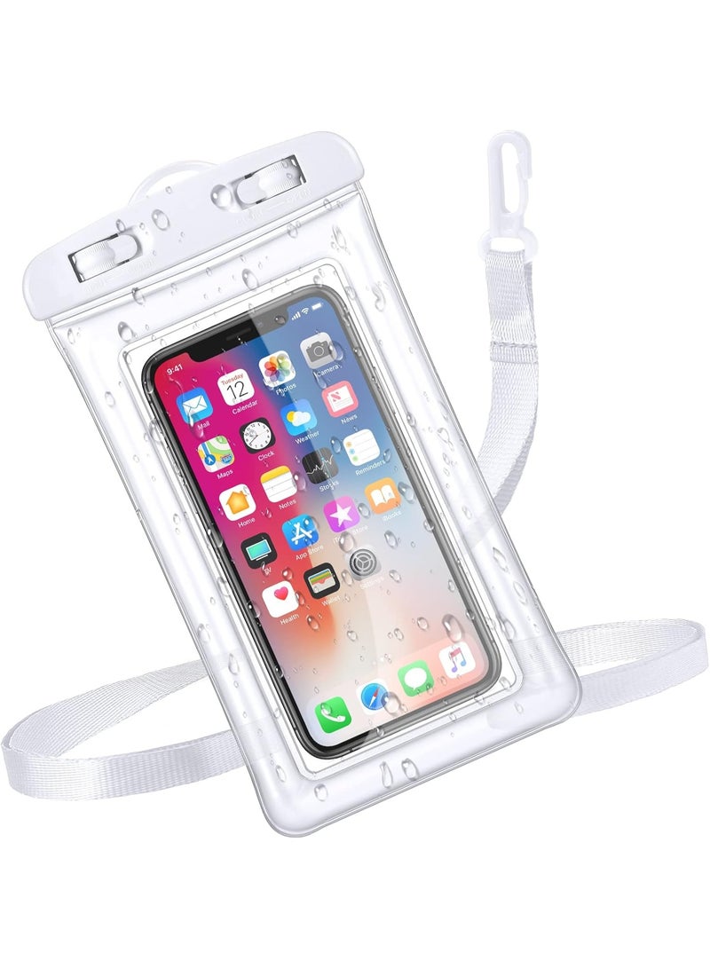 Trendify Mobile Waterproof Case with Touchscreen Functionality – Universal Waterproof Pouch with Neck Strap & Cellphone Dry Bag for Drift, Diving, Swimming – Waterproof Cell Phone Case Bag Fits All Smart Cellphones Up to 7” – Floating, Beach & Outdoor Water Protection - Image 1