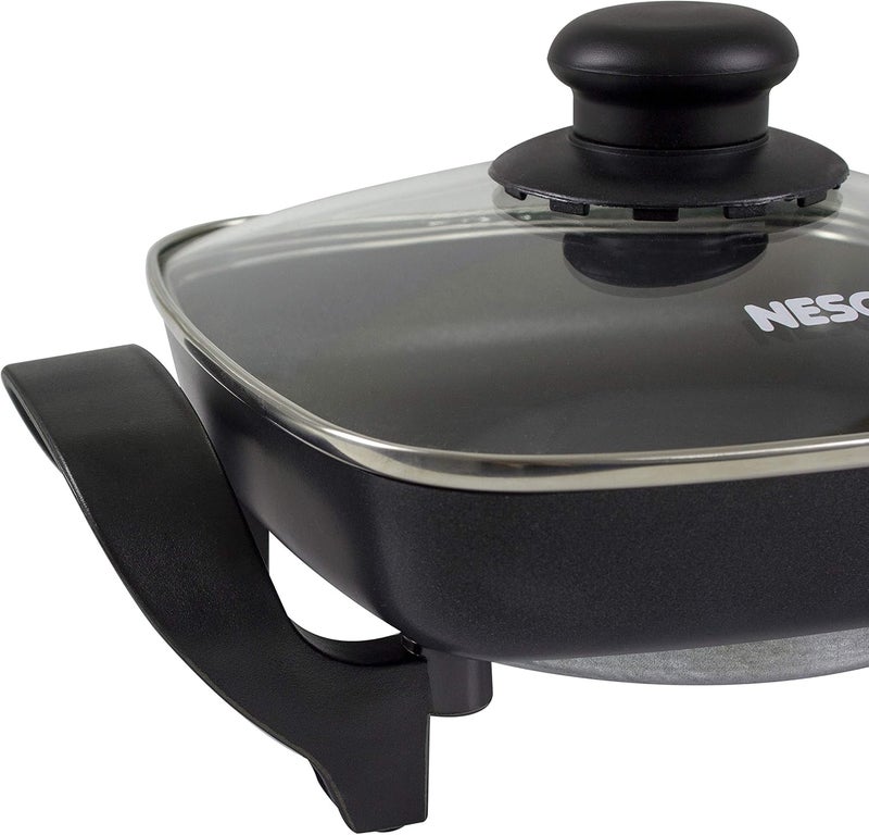 Nesco ES-08, Electric Skillet, Black, 8 inch, 800 watts - Image 3