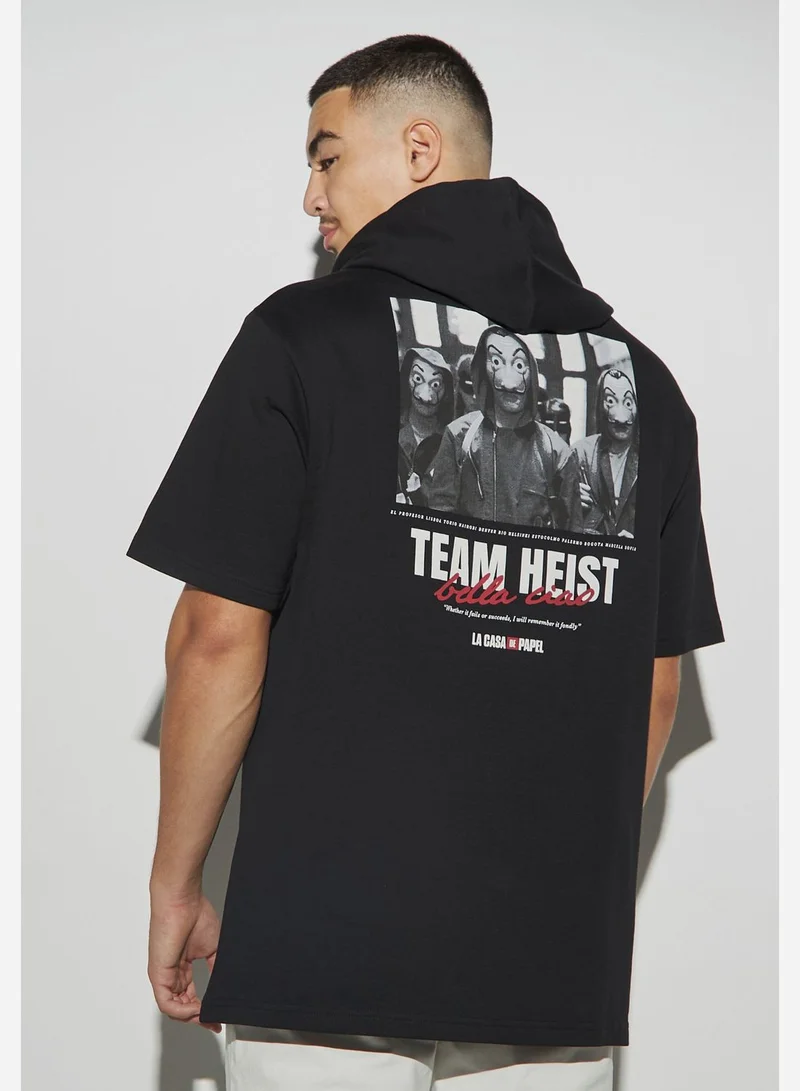 SP Characters Money Heist Print Hoodie