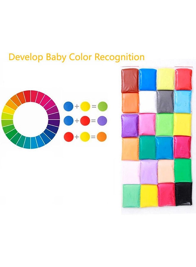 YelaJoy 36 Bright Colour Air Dry Super Light Clay Craft Kit Modelling Clay Artist Studio Toy, Great Gift for Kids - Image 5