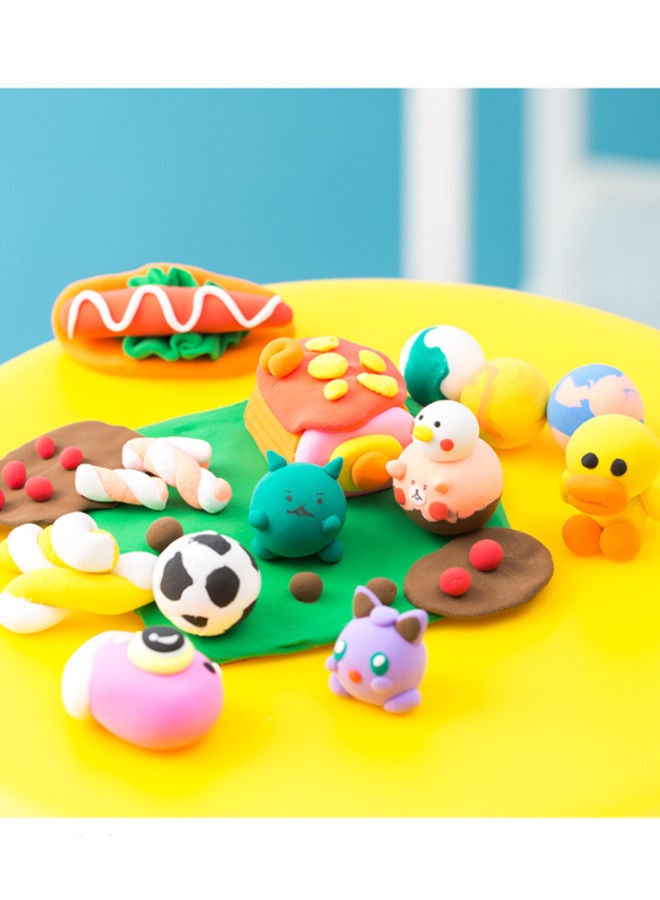 YelaJoy 36 Bright Colour Air Dry Super Light Clay Craft Kit Modelling Clay Artist Studio Toy, Great Gift for Kids - Image 3