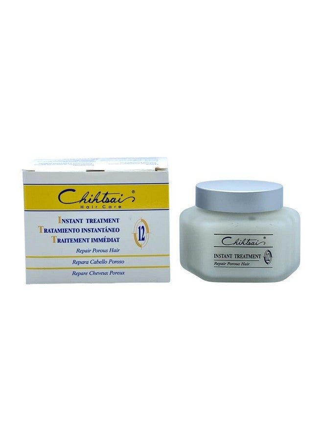 Chihtsai No. 12 Instant Treatment Repair Porous Hair Conditioner (With Sleek Steel Pin Tail Comb) Silk Protein And Vitamin E Number 12 (5.1 Oz / 150 Ml) - Image 1