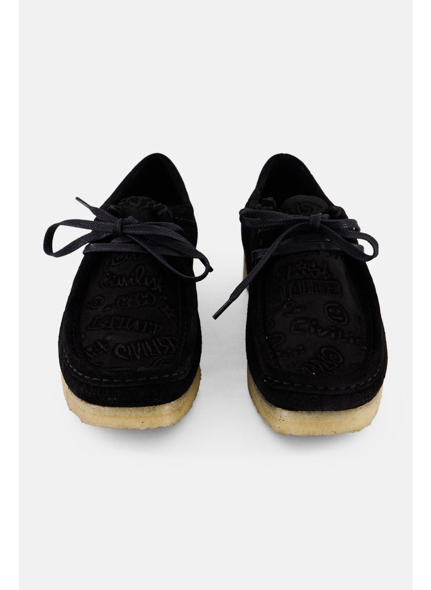 clarks Clarks X Civilist Men Wallabee Lace Up Casual Shoes, Black  - Image 4
