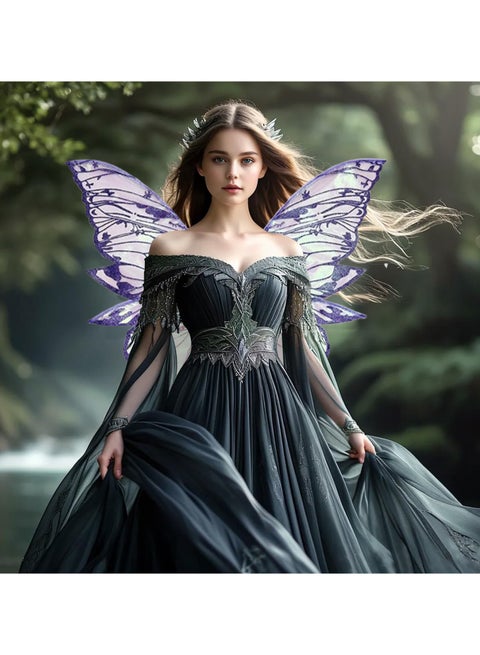 sachin and babi light blue dress Rainbow Fairy Dress & Wings main image 0
