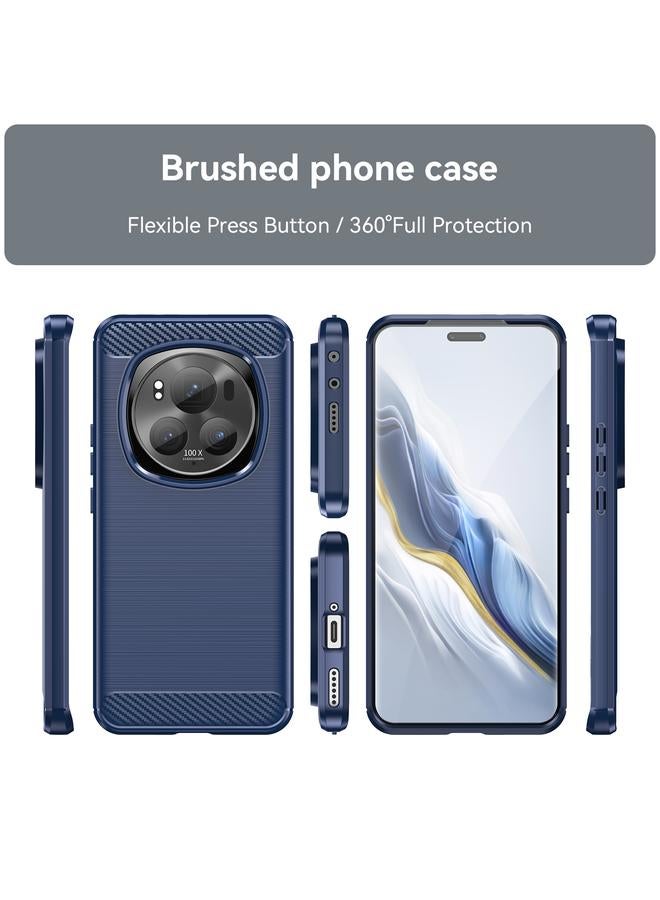 S-TOP Case For Honor Magic 6 Pro Carbon Fiber Brushed Texture TPU Phone Case - Image 2