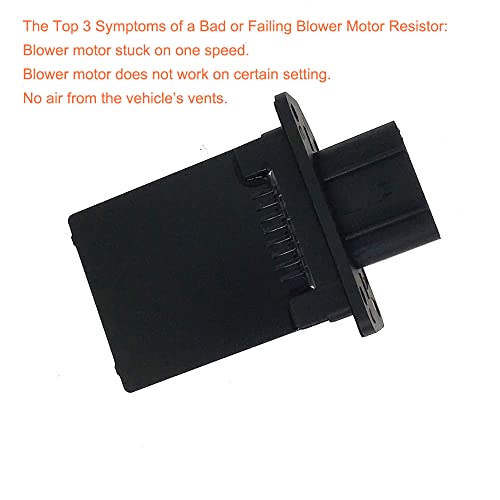 YUTOCOOL HVAC Fan Blower Motor Resistor Fits Armada Frontier Pathfinder Quest Titan Xterra Replace 27150-7S000 27150-5Z000 271507S000 271505Z000 - Image 4