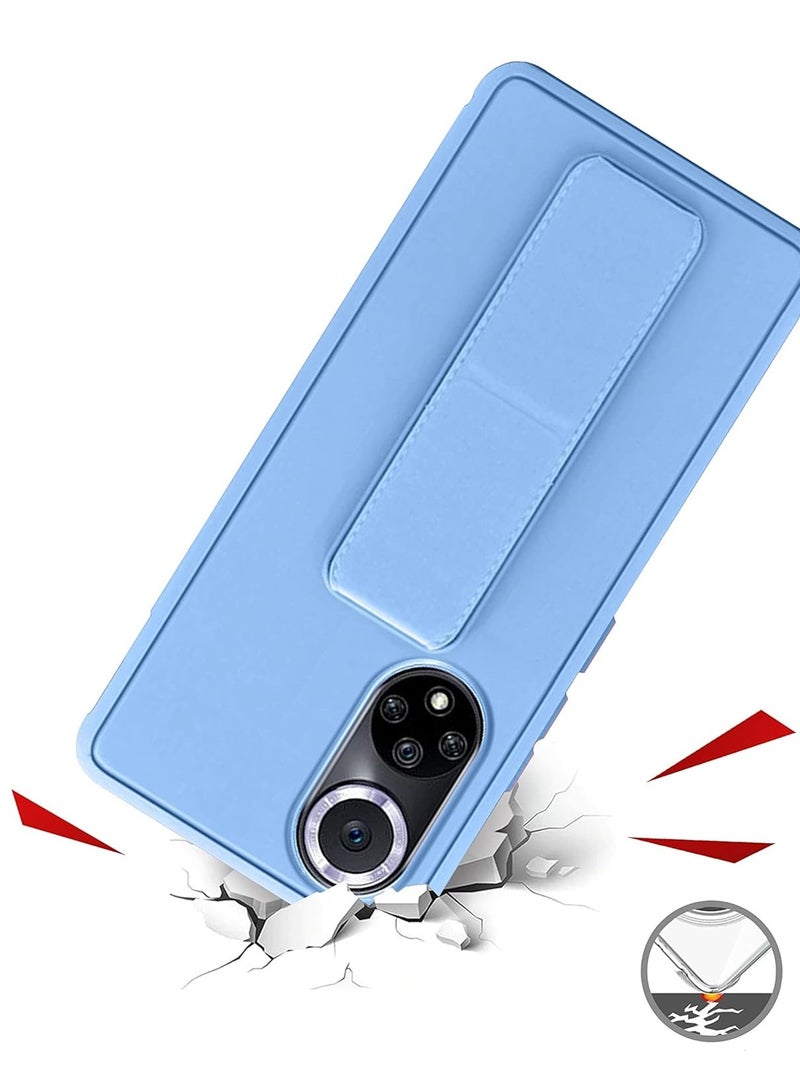BORTONY Protective Case Cover With Finger Grip Stand For Huawei Honor 50 / Nova 9  - Image 3