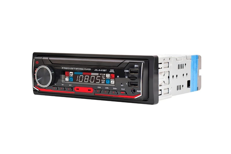 JXL-416BT Car Stereo 220W Universal Fit Single Din Mp3 Car Stereo with Dual USB Ports/Bluetooth/Hands Free Calling/FM/AUX Input/SD Card Slot & Remote Control - Image 3