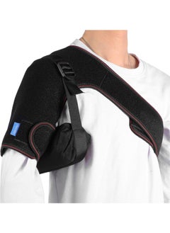 klarako Shoulder Brace for Men and Women Shoulder Support Wrap Arm Sling Shoulder Stroke Hemiplegia Dislocation Recovery Tools with Inflatable Bag and Pump(Left)  - Image 1