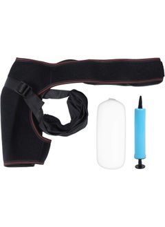 klarako Shoulder Brace for Men and Women Shoulder Support Wrap Arm Sling Shoulder Stroke Hemiplegia Dislocation Recovery Tools with Inflatable Bag and Pump(Left)  - Image 3