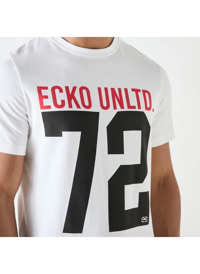 Ecko Unltd. - Ecko Unltd Printed Crew Neck T-shirt with Short Sleeves - Image 1